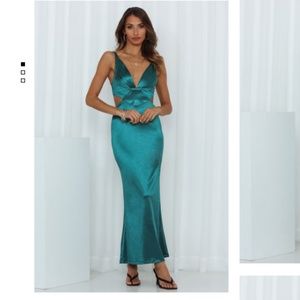 Sunset Views Midi Dress Emerald - Hello Molly